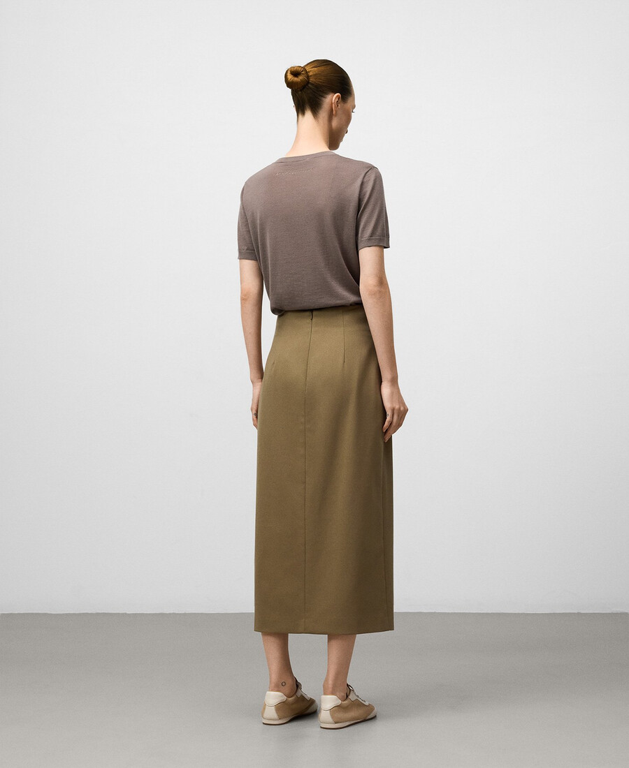 jupe droite cintrée femme