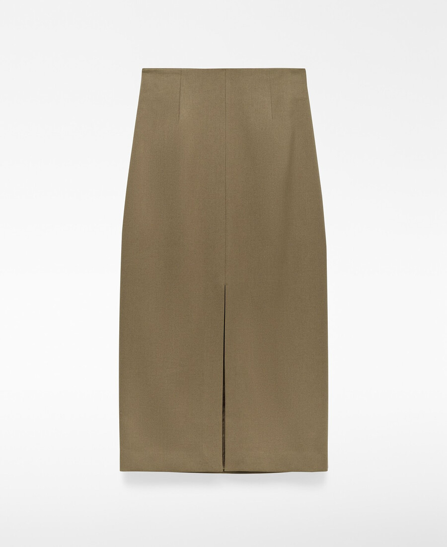 jupe droite cintrée femme