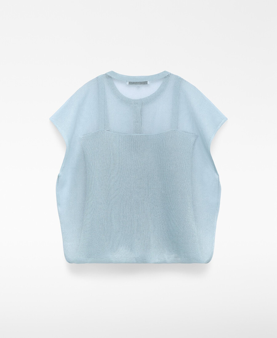 pull en maille combinée femme