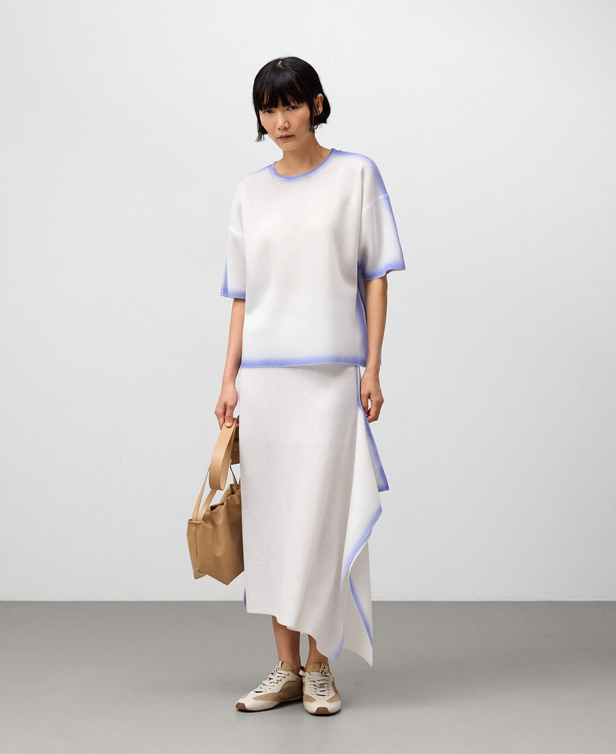 pull en maille effet spray pour femme