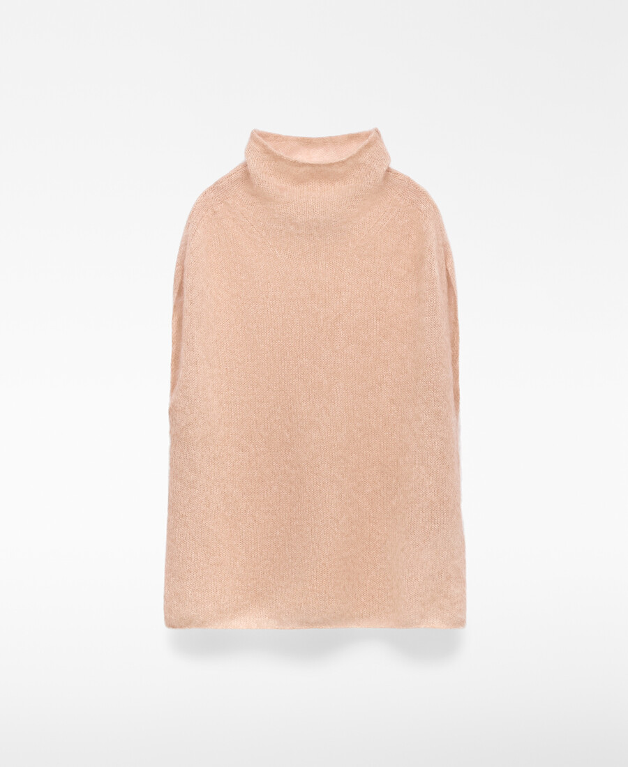 pull en maille à manches emmanchures femme