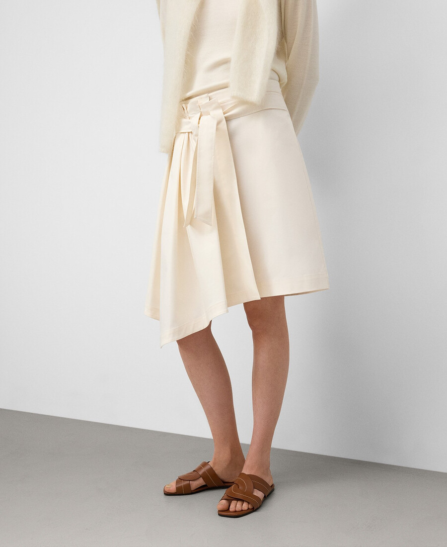 jupe drapée pantalon femme