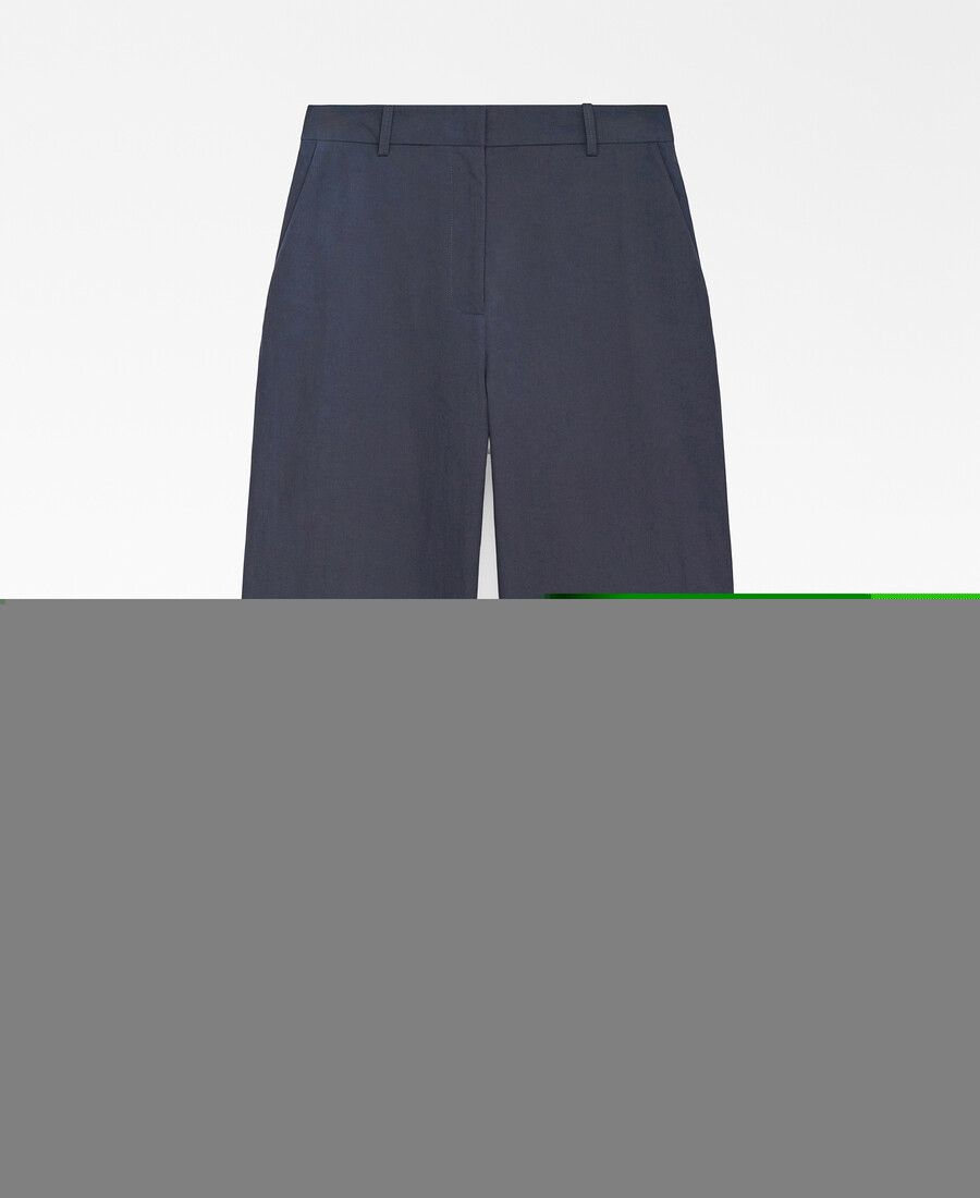pantalon droit longueur cheville femme