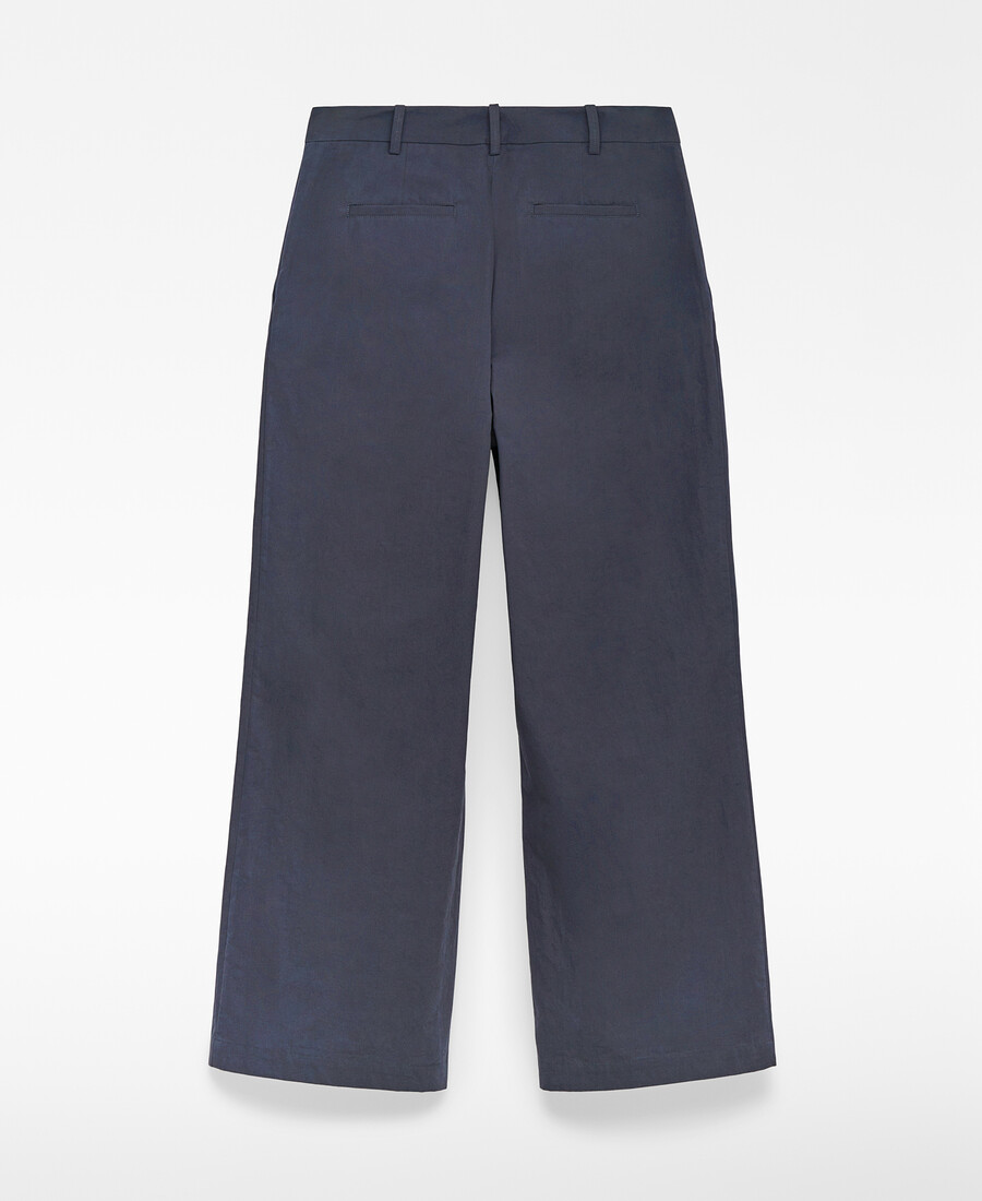 pantalon droit longueur cheville femme