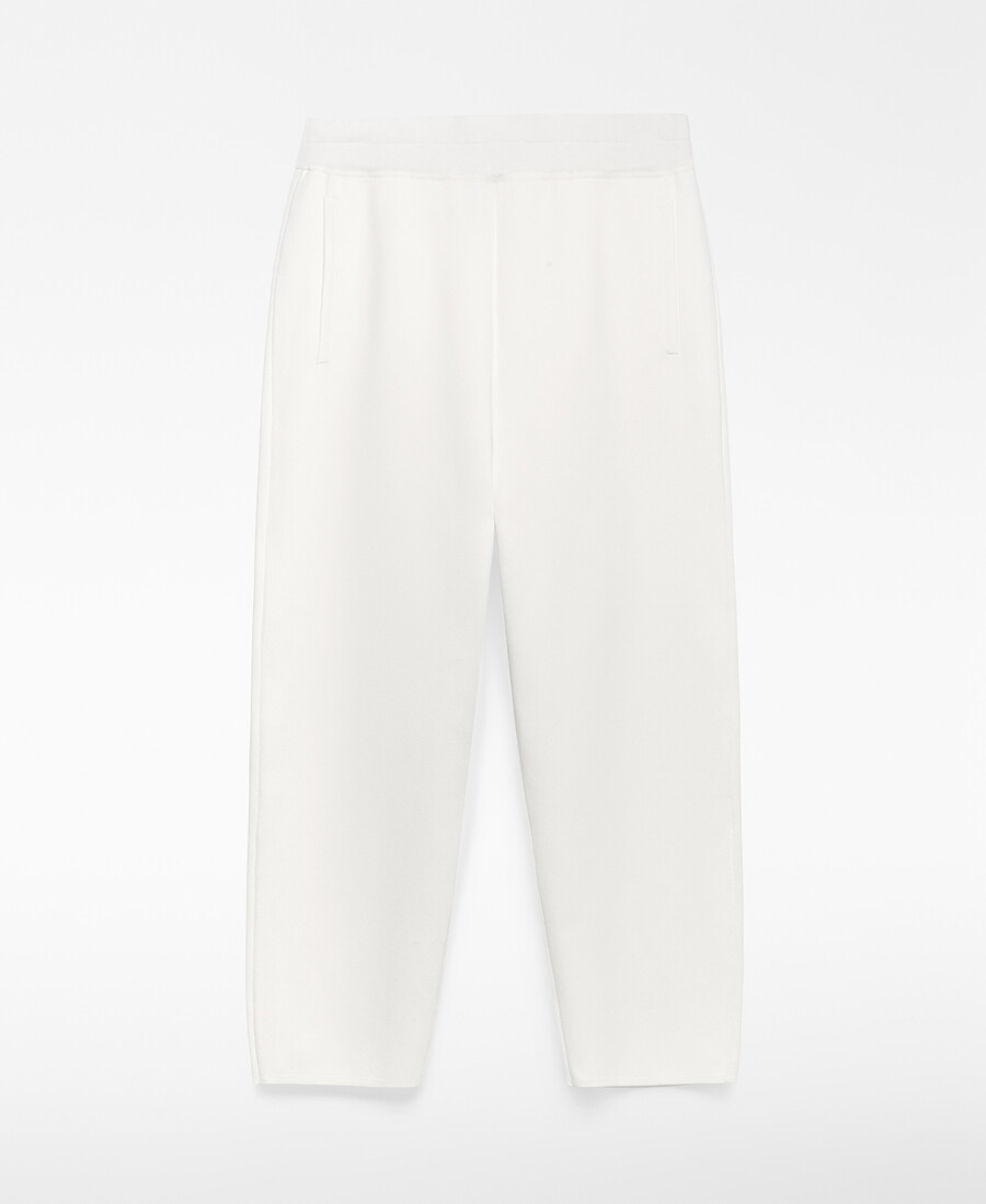 pantalon en maille coupe évasée pour femme