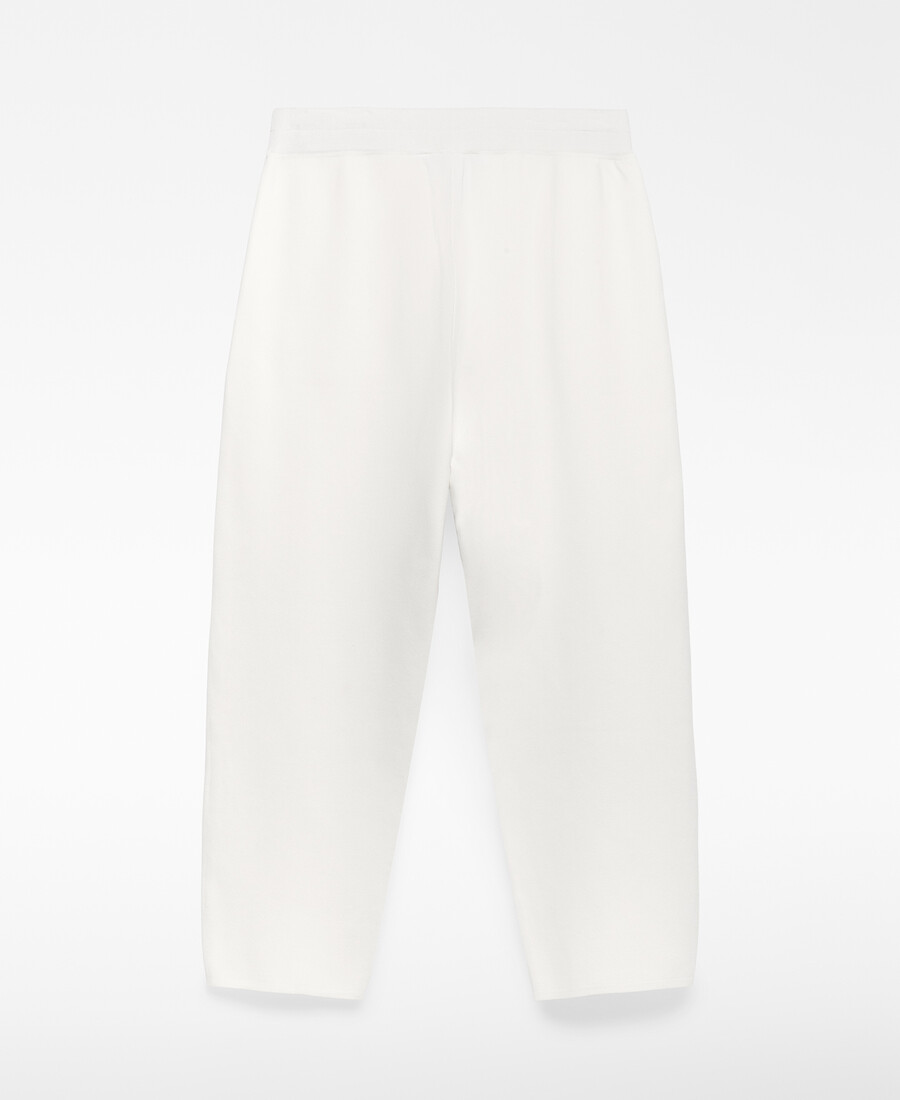 pantalon en maille coupe évasée pour femme