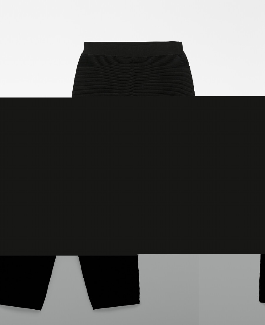 pantalon structuré coupe tonneau pour femme