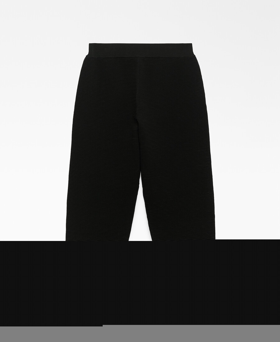 pantalon structuré coupe tonneau pour femme
