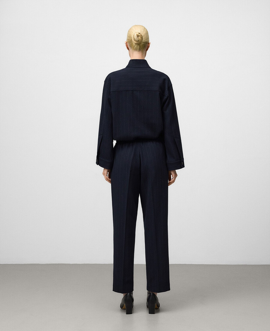 pantalon de jogging rayé femme
