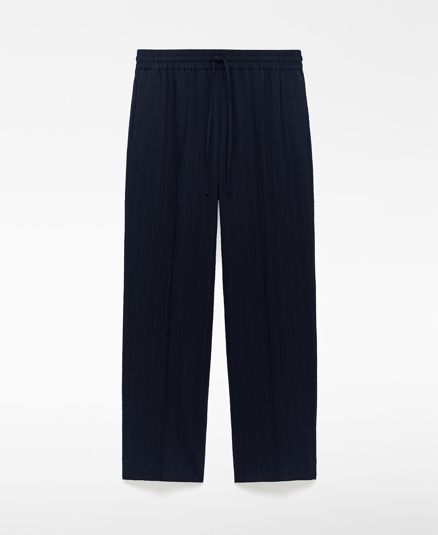 pantalon de jogging rayé femme
