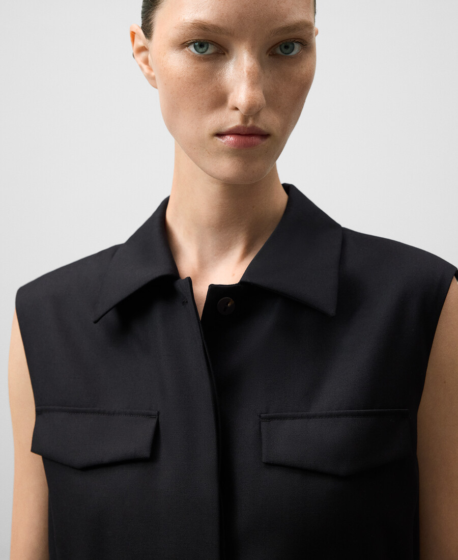 gilet cargo femme
