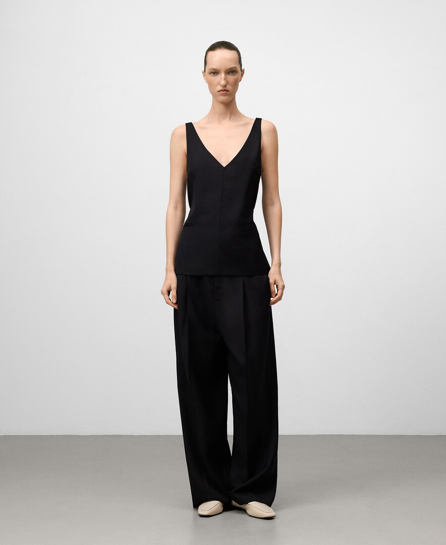 gilet tailleur dos nu femme