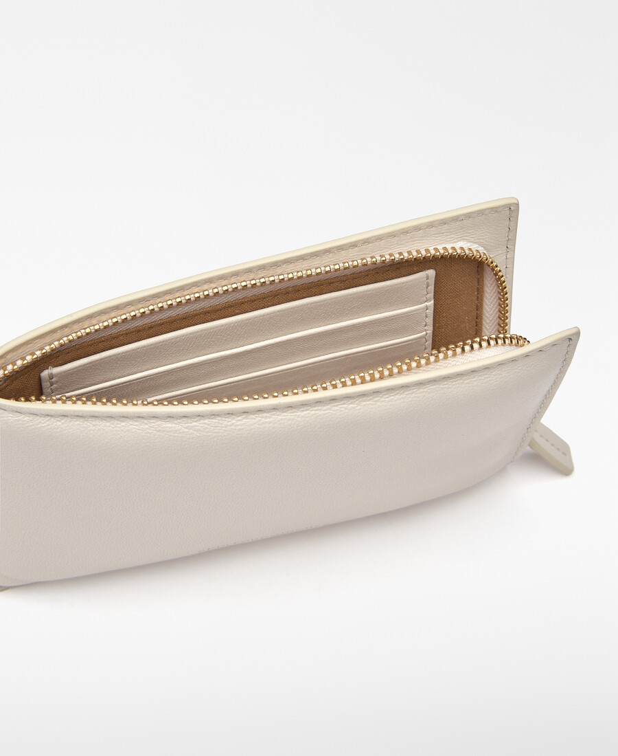 portefeuille en cuir rembourré pour femme