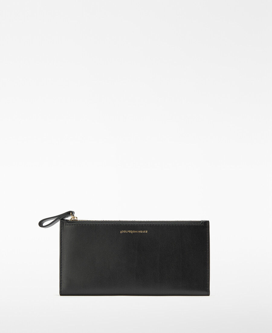 grand portefeuille en cuir pour femme