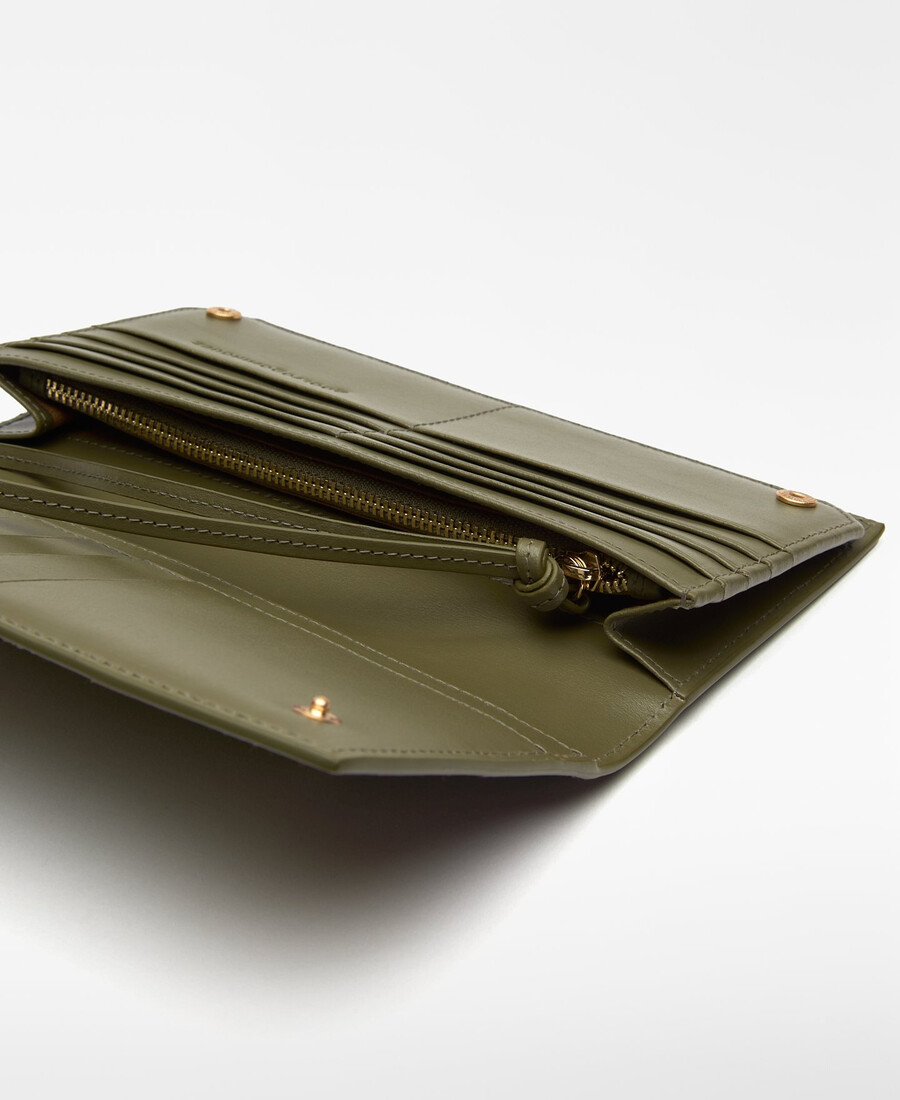 portefeuille horizonte tricolore grand format pour femme