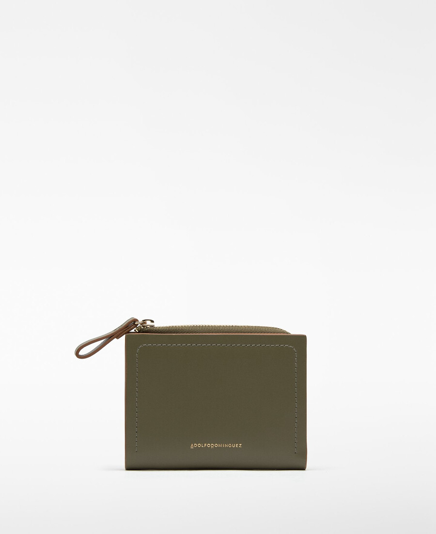 portefeuille en cuir femme