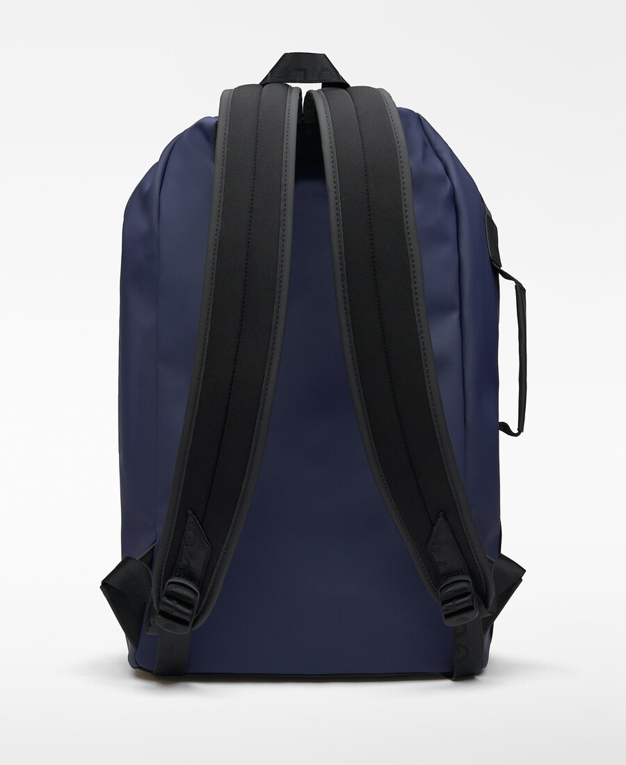 sac à dos rectangulaire bleu marine pour homme