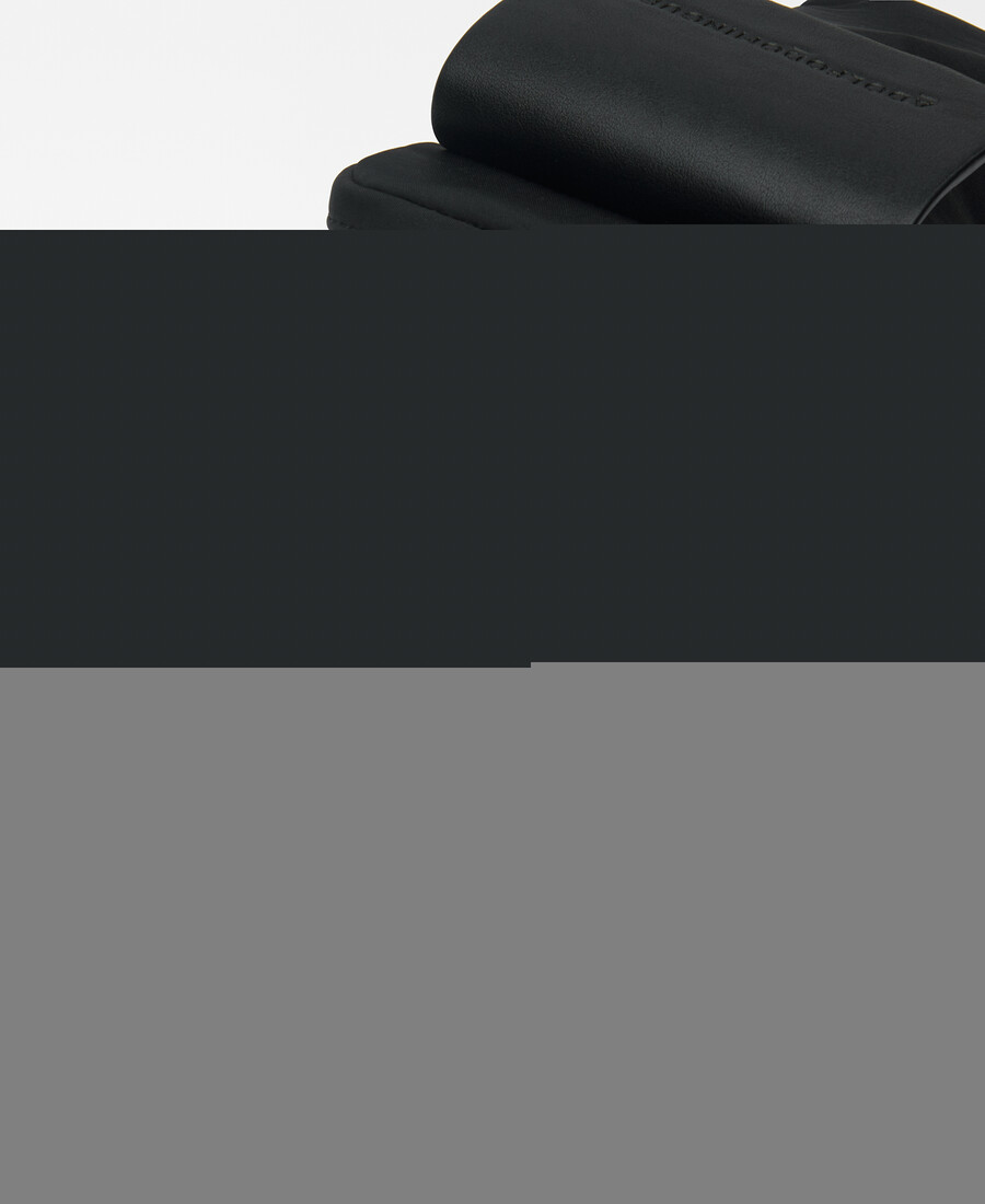 support de téléphone portable en nylon noir pour homme