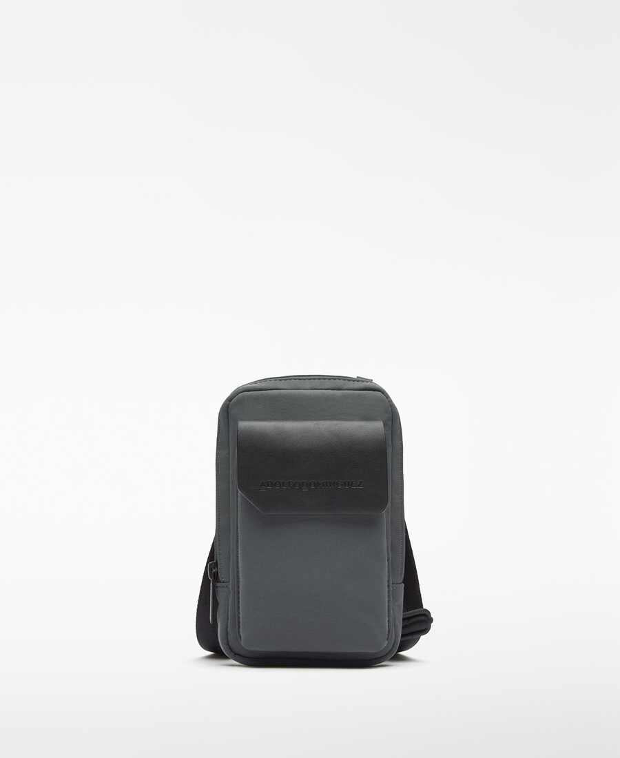support de téléphone portable en nylon pour homme