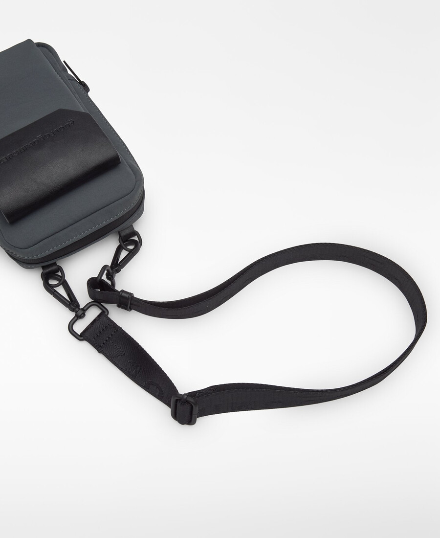 support de téléphone portable en nylon pour homme