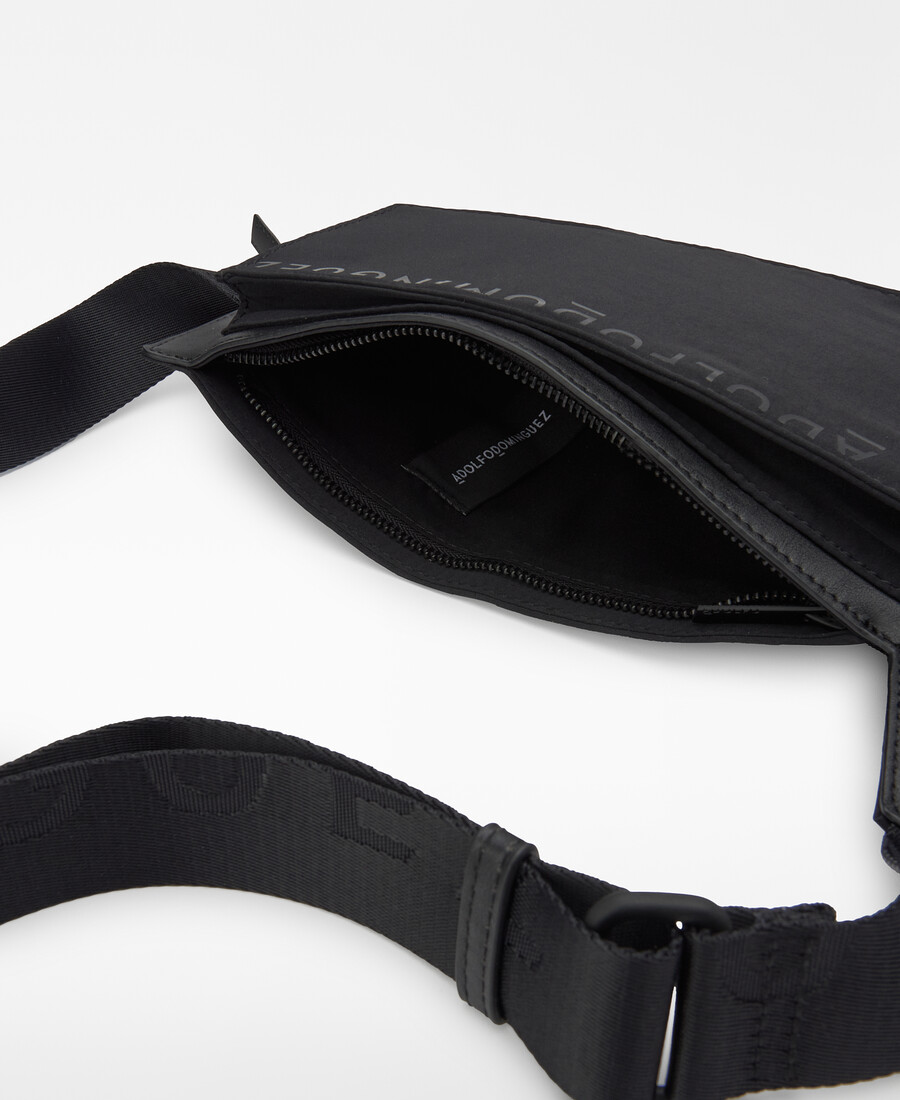 sac bandoulière homme en tissu mixte