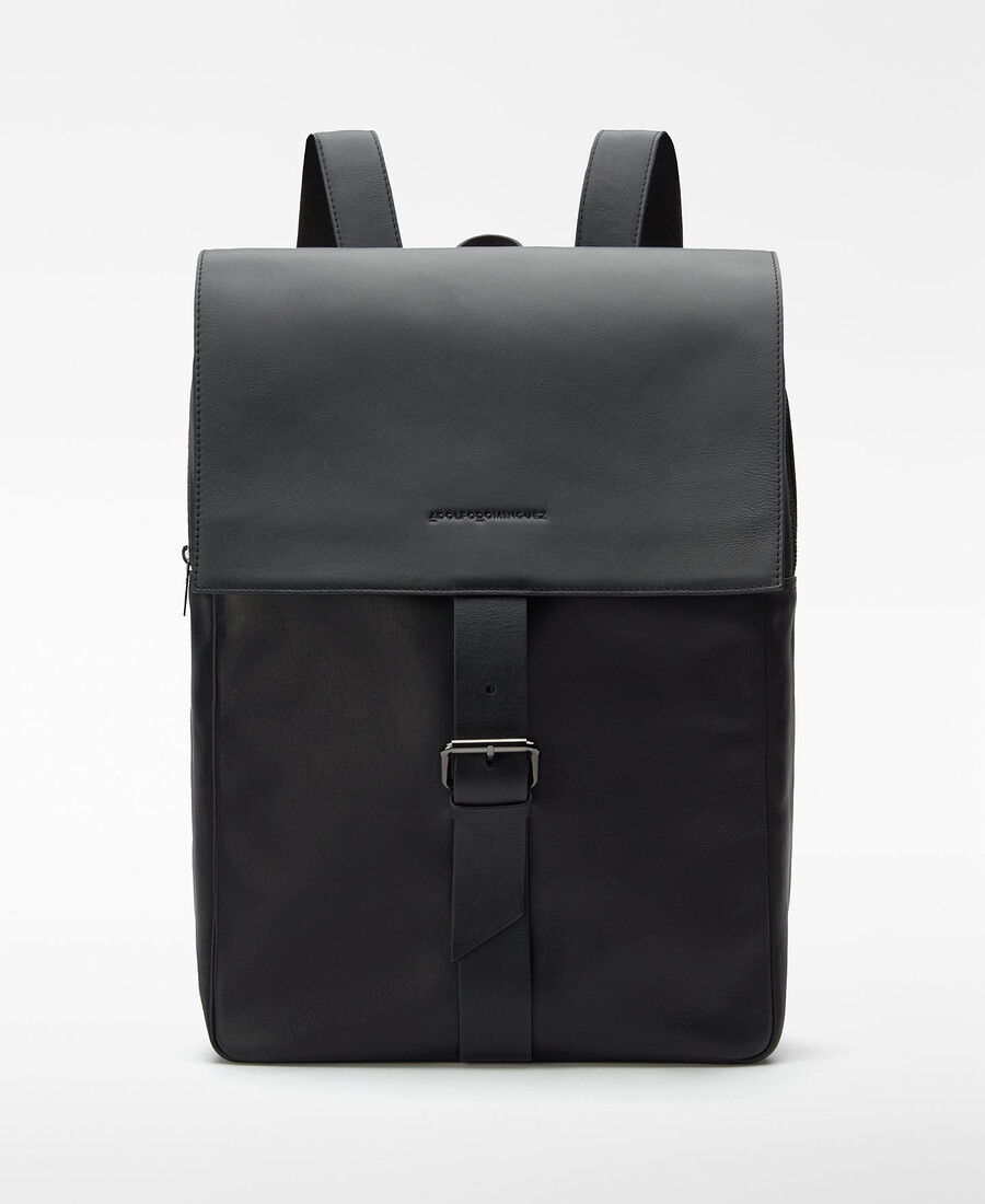 sac à dos compact en cuir pour homme