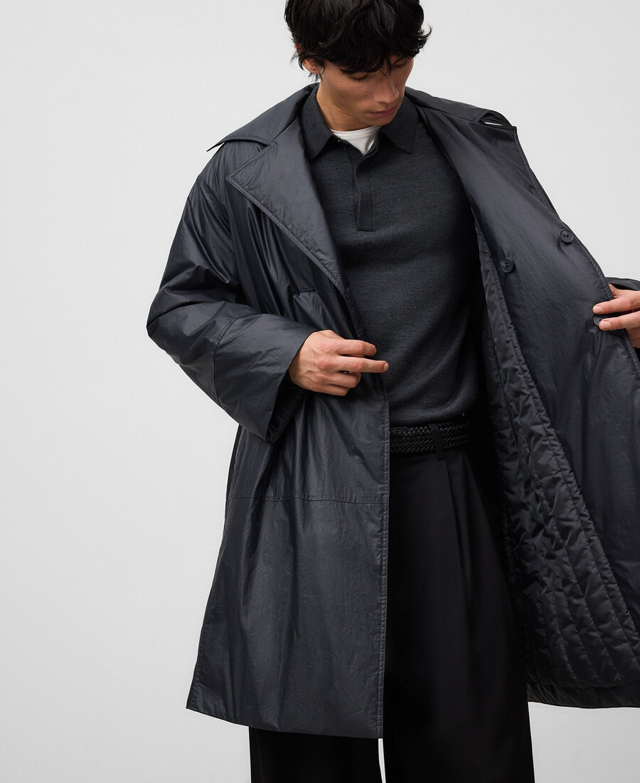 trench-coat oversize pour homme