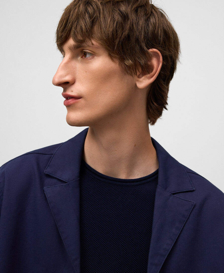 veste de travail homme coupe classique
