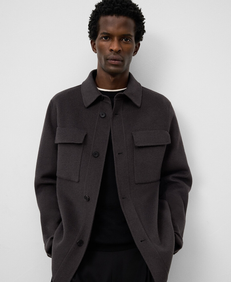 veste à revers réversible ma