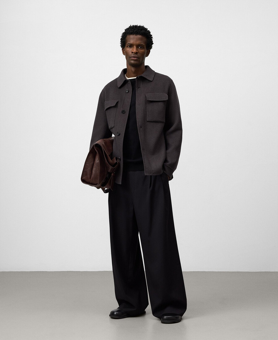 veste à revers réversible ma