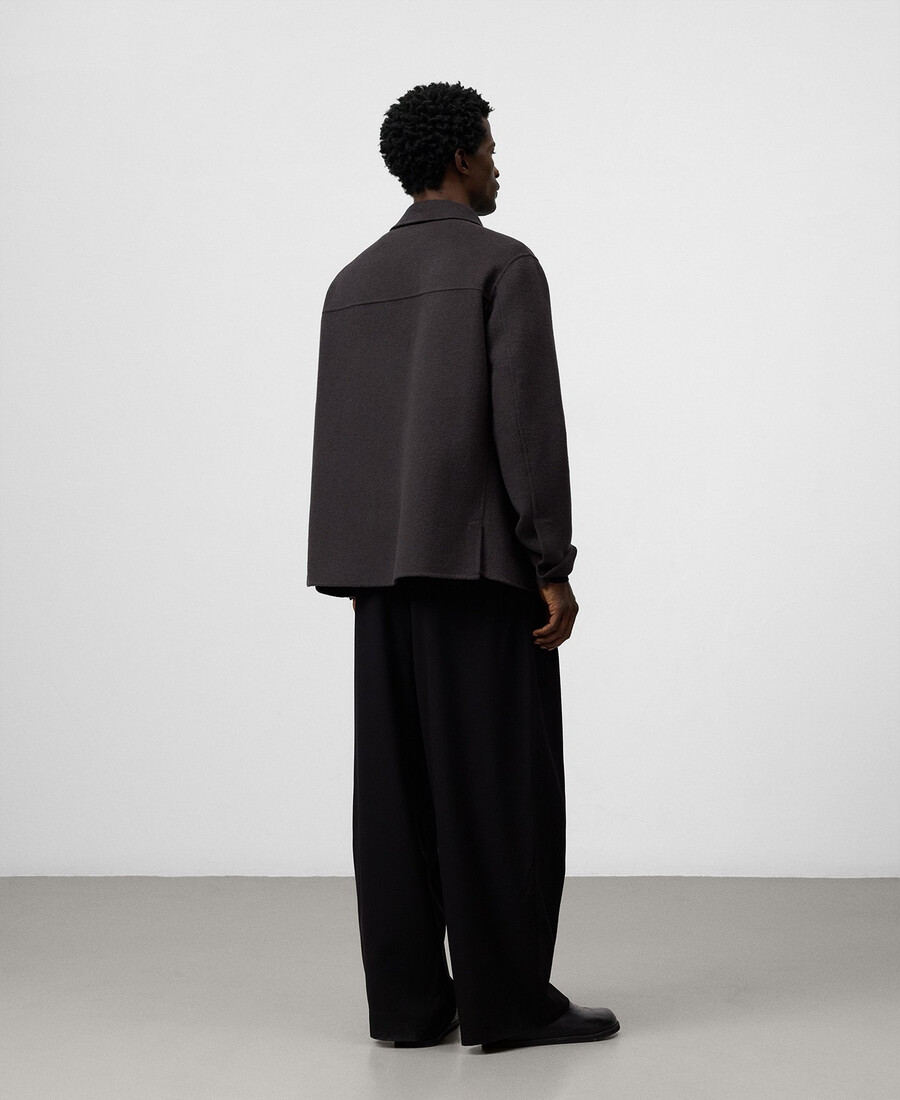 veste à revers réversible ma