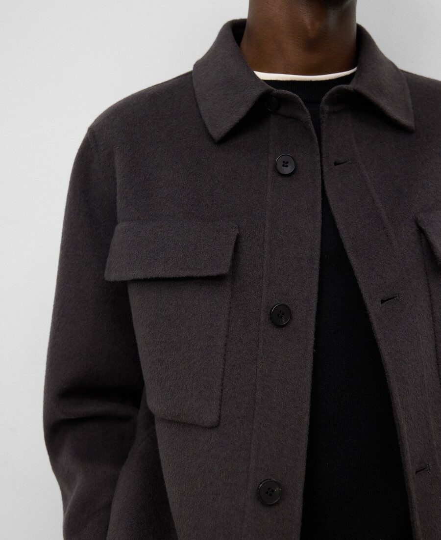 veste à revers réversible ma