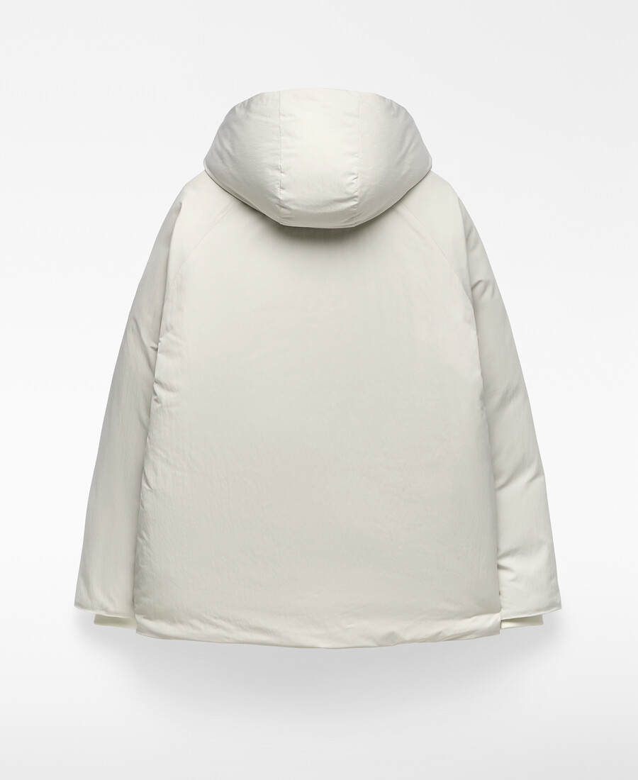 veste courte matelassée à plis homme