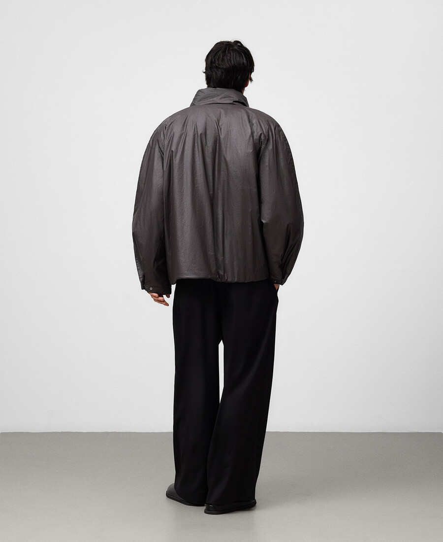 veste courte effet ciré homme