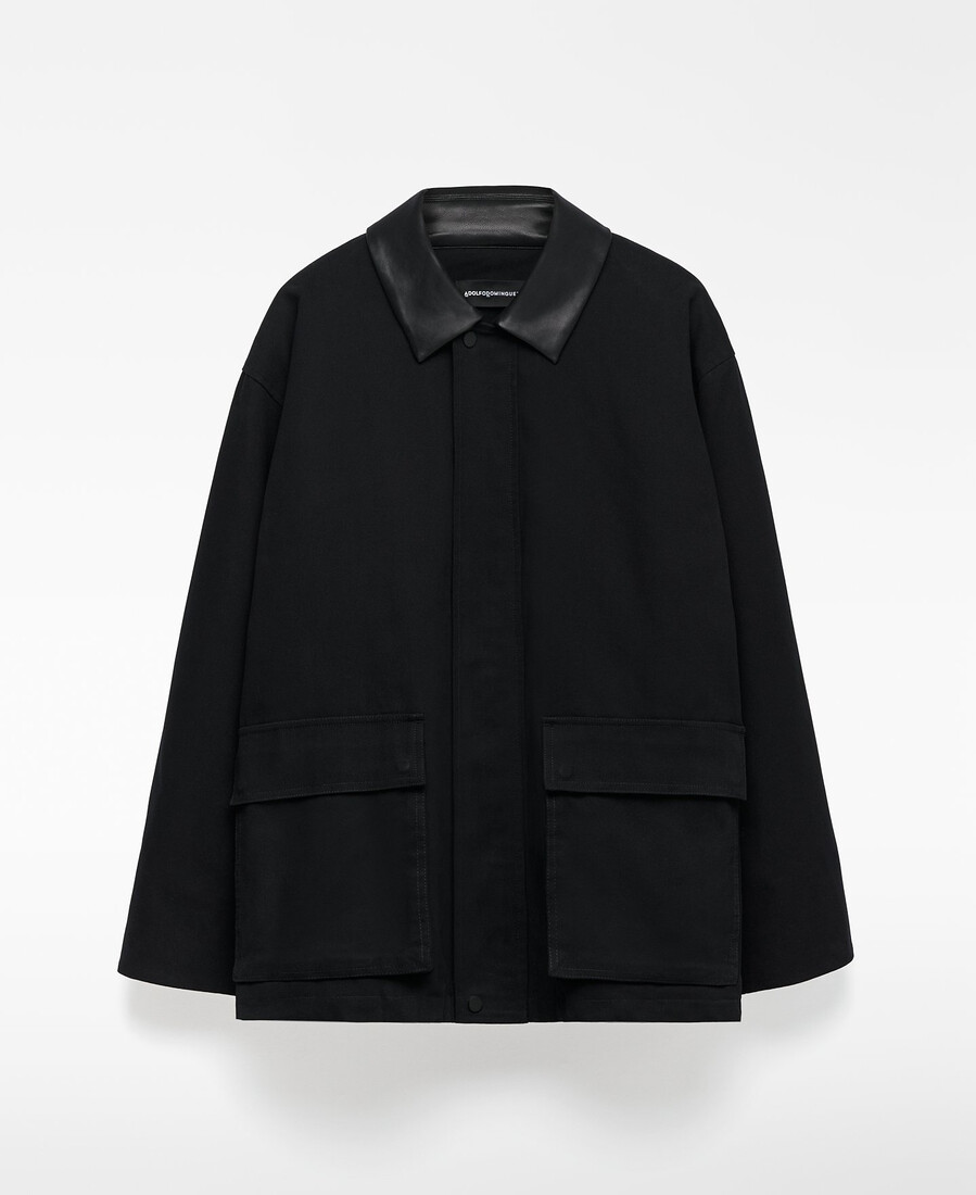 veste matelassée en toile de coton pour homme