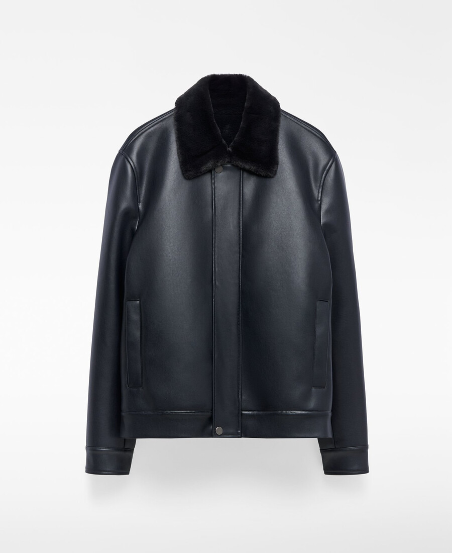 veste daviateur homme en cuir ou non-cuir