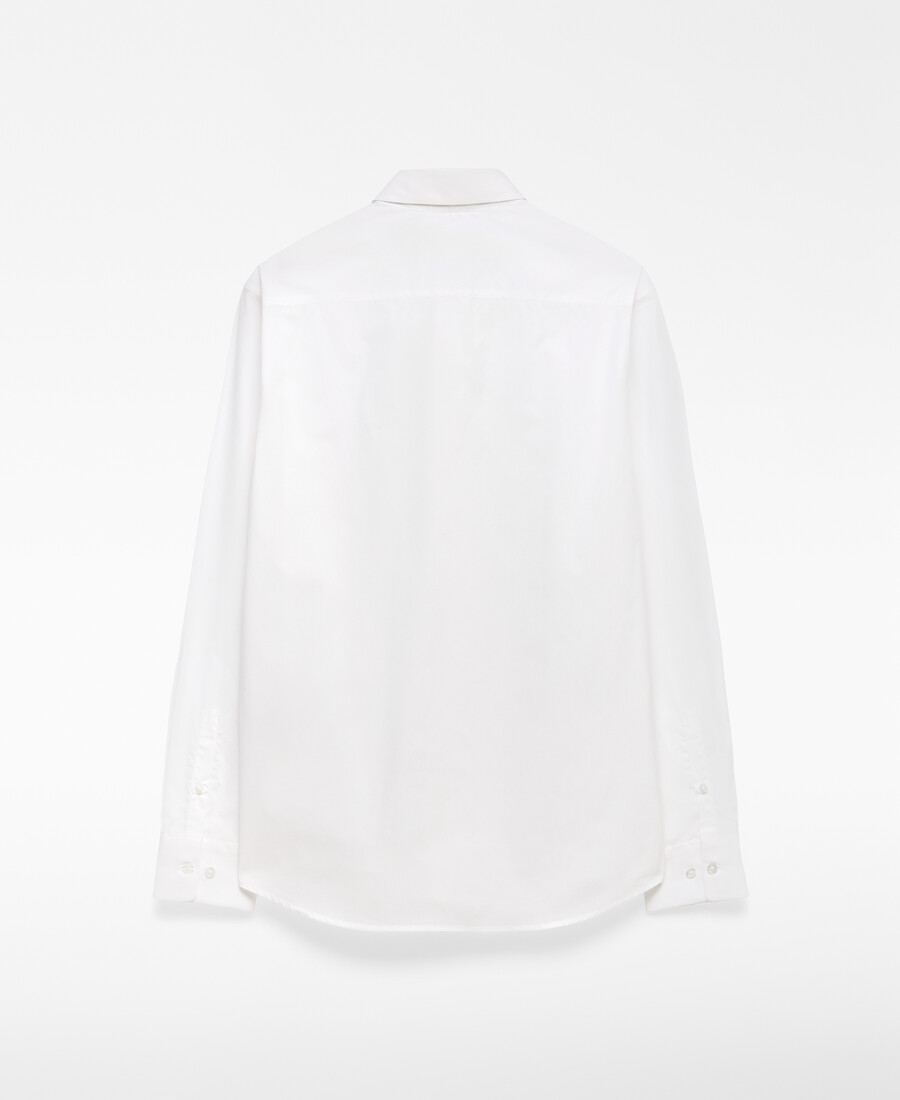 chemise homme à col italien coupe classique