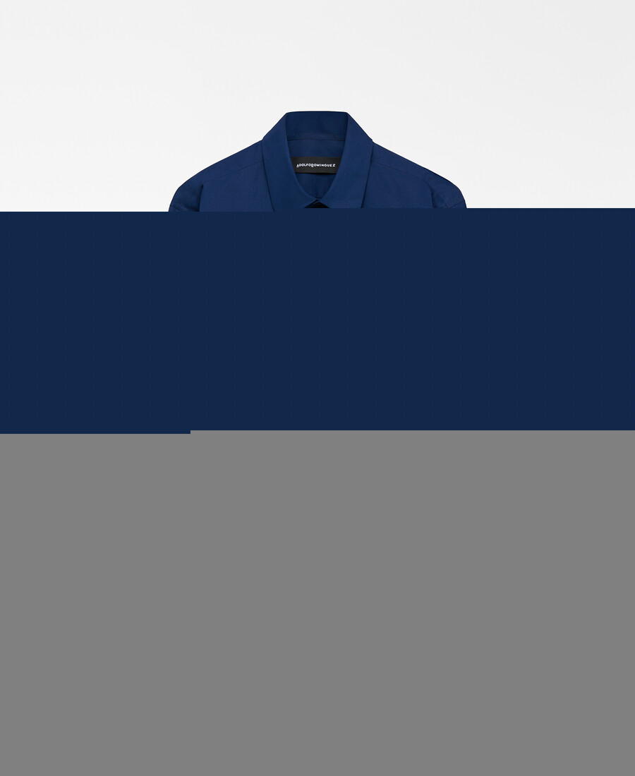 chemise homme à col italien coupe classique