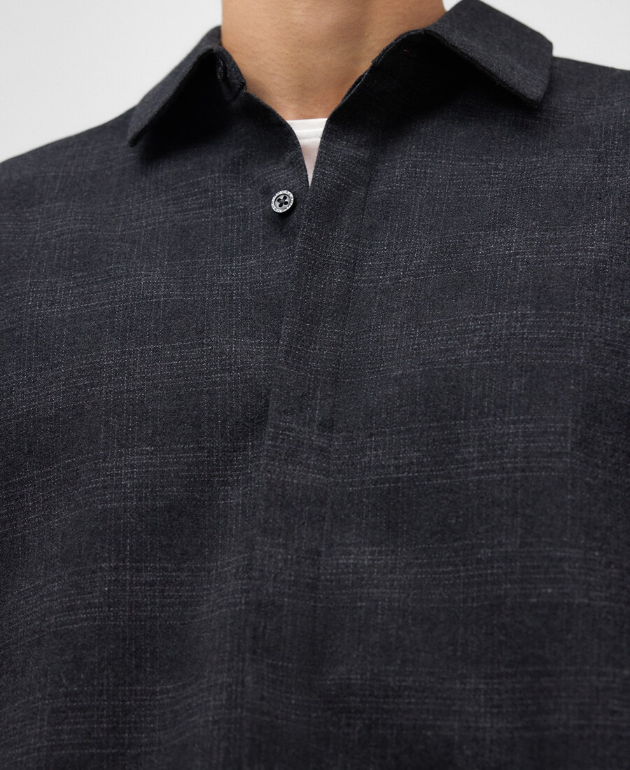chemise à carreaux oversize homme