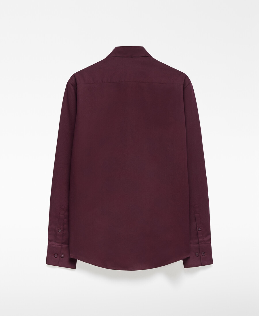 chemise homme en coton biologique à col italien