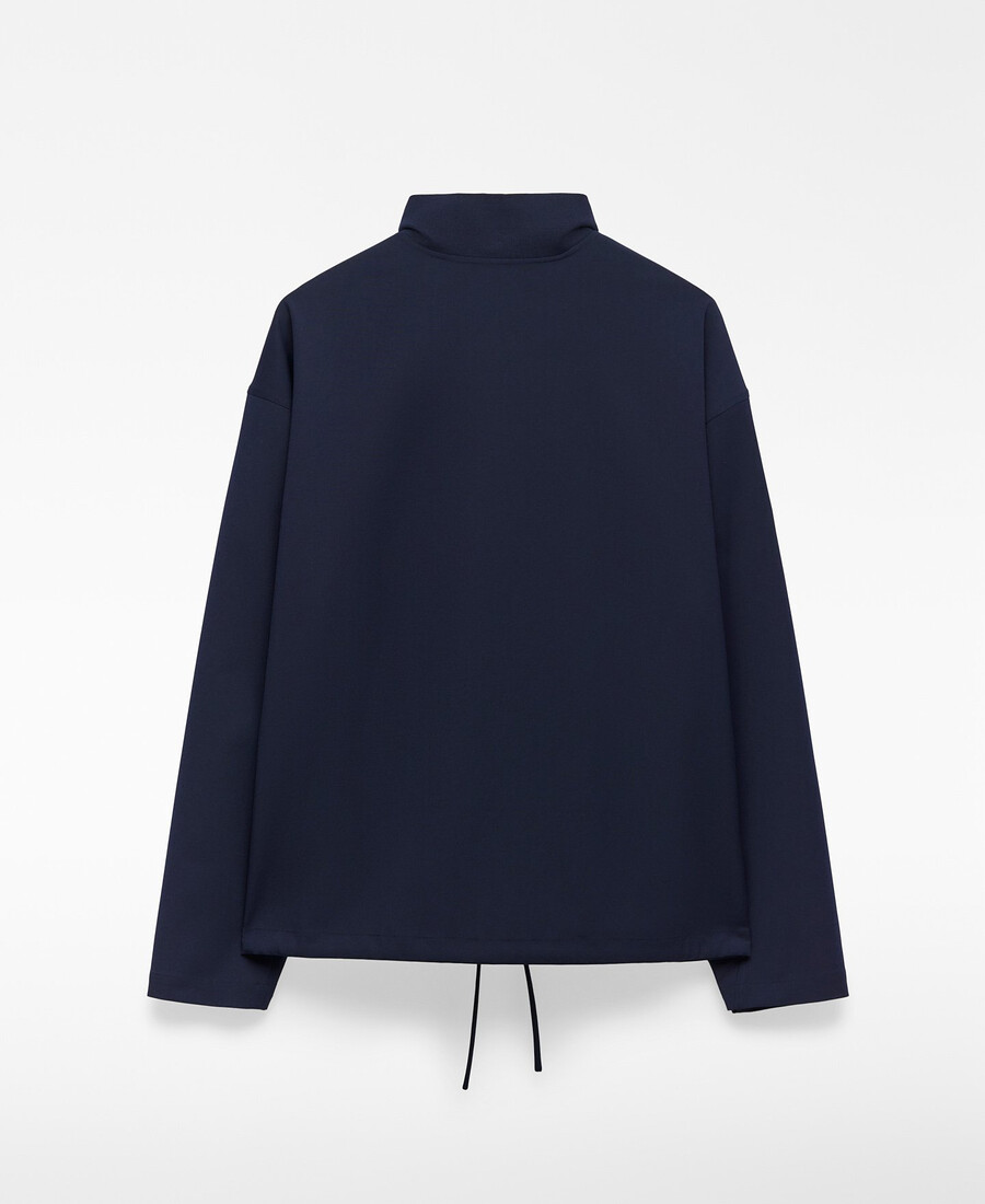 chemise homme à fermeture éclair et coupe décontractée