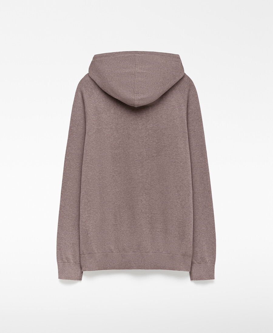 sweat-shirt homme en maille de coton biologique