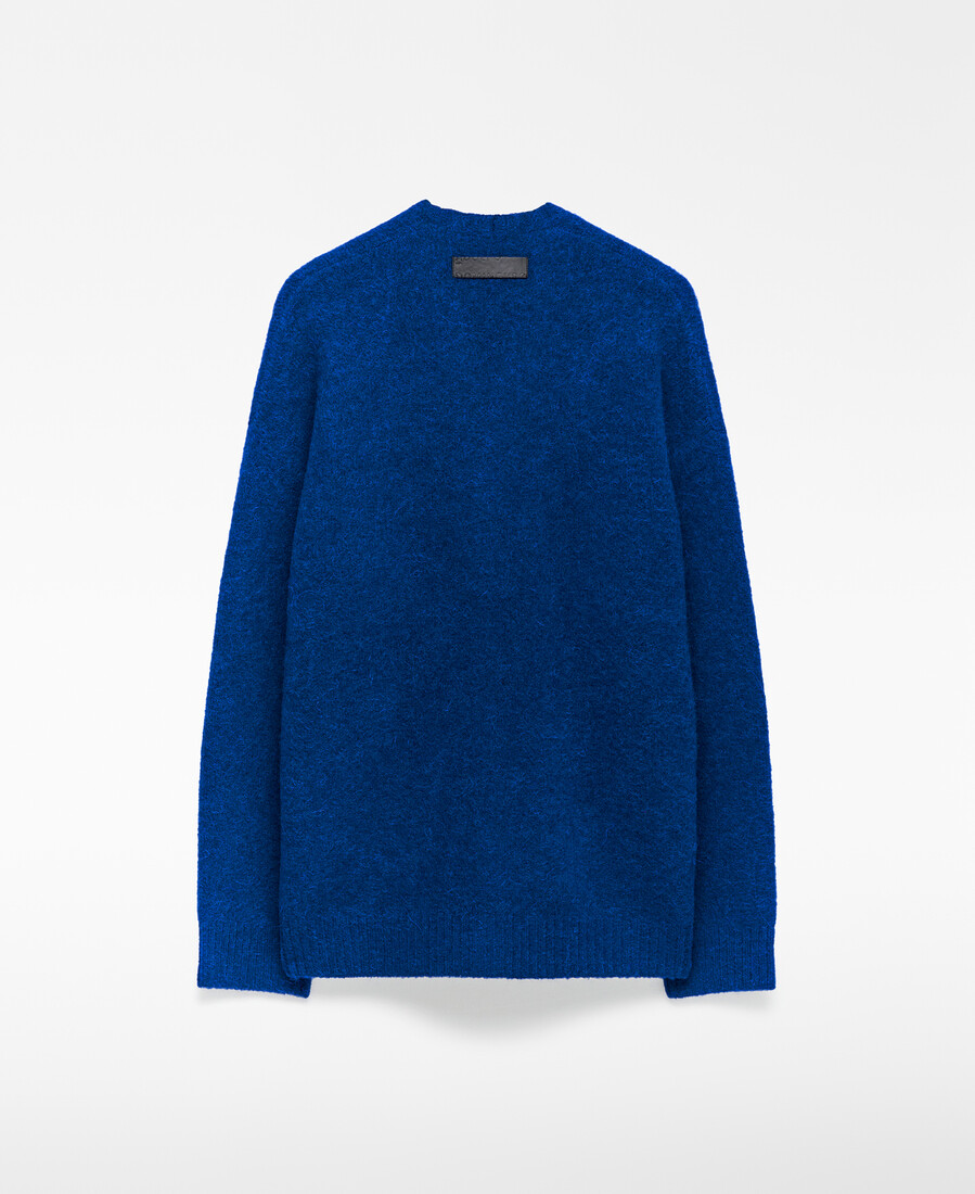 gilet homme en maille à col v