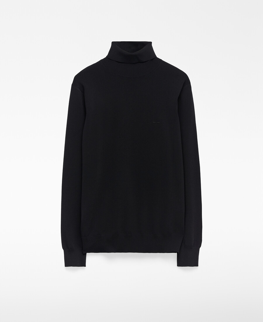 pull à col roulé slim pour homme