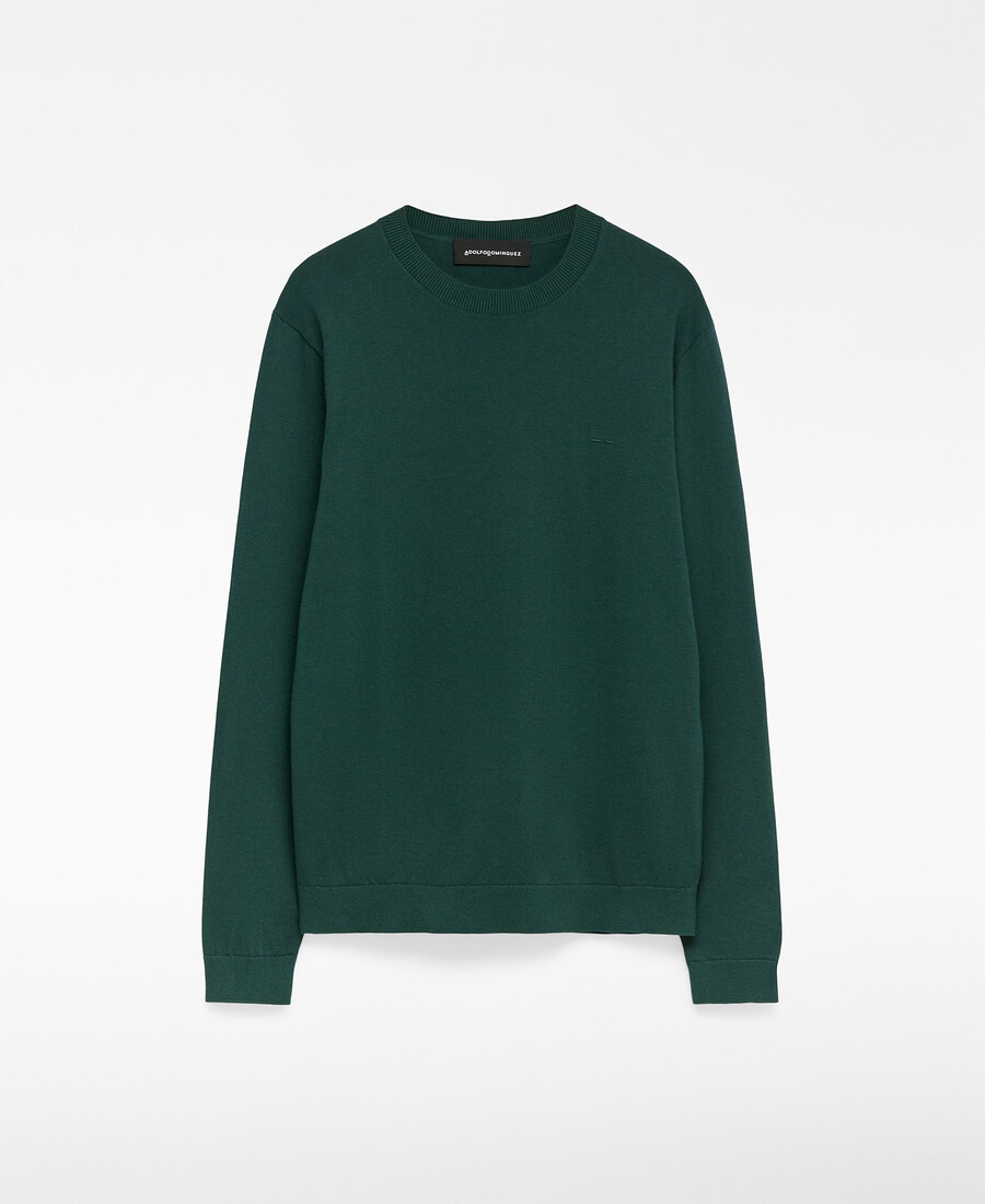 pull homme à col rond coupe classique