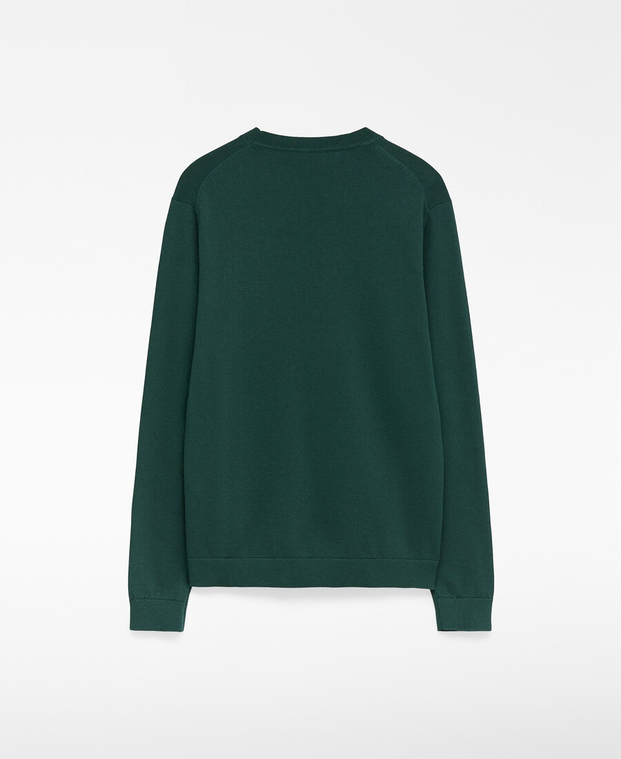 pull homme à col rond coupe classique