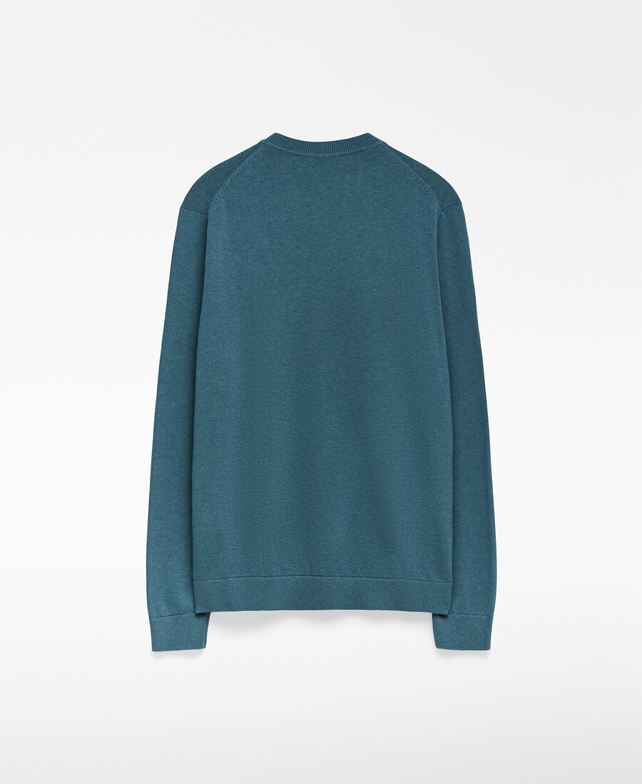 pull homme à col en v coupe classique