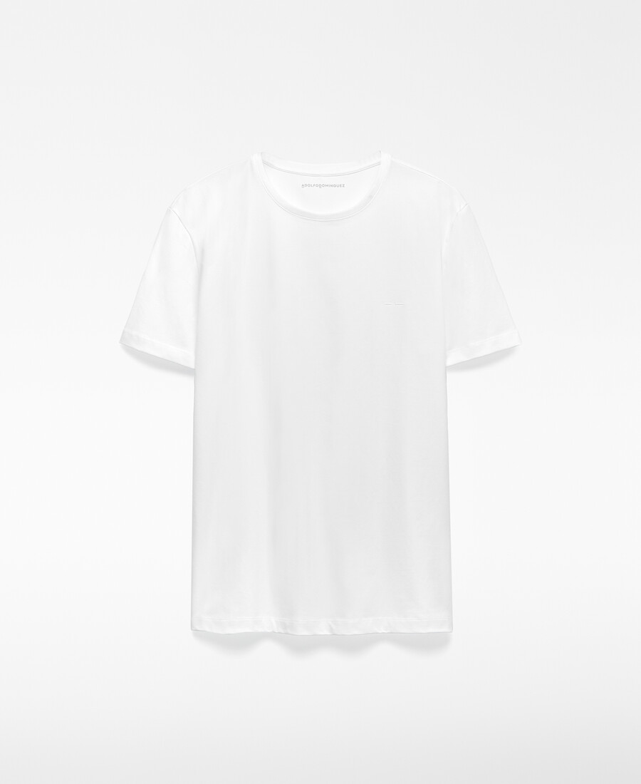 t-shirt homme en coton bio coupe slim