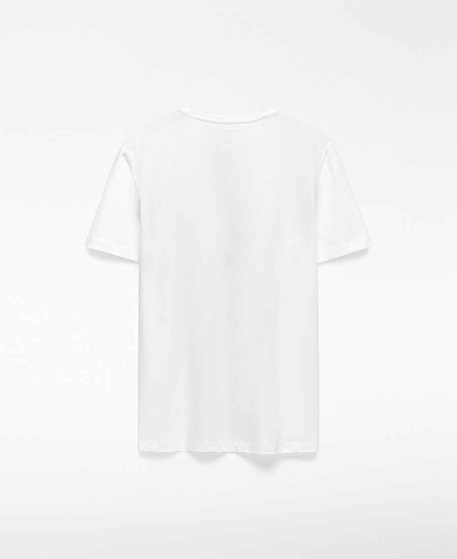 t-shirt homme en coton bio coupe slim