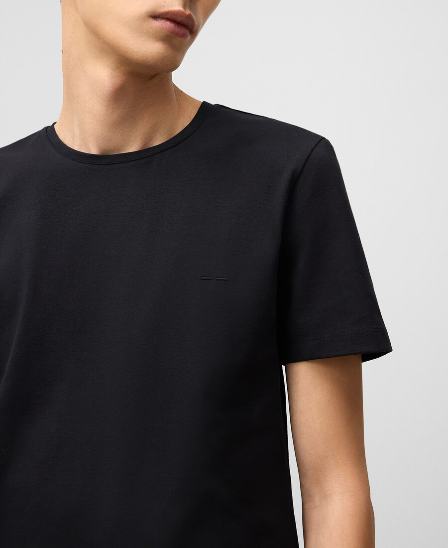 t-shirt homme en coton bio coupe slim